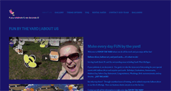 Desktop Screenshot of funbytheyard.net